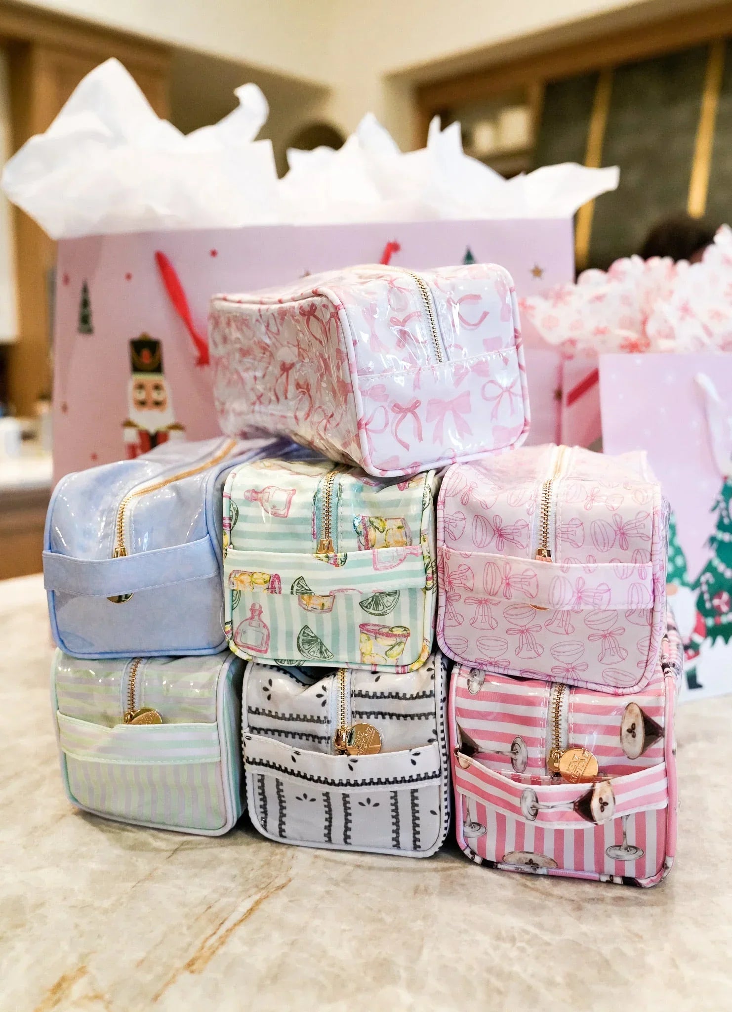 KenzKustomz Clear Coat Toiletry Dopp Kit