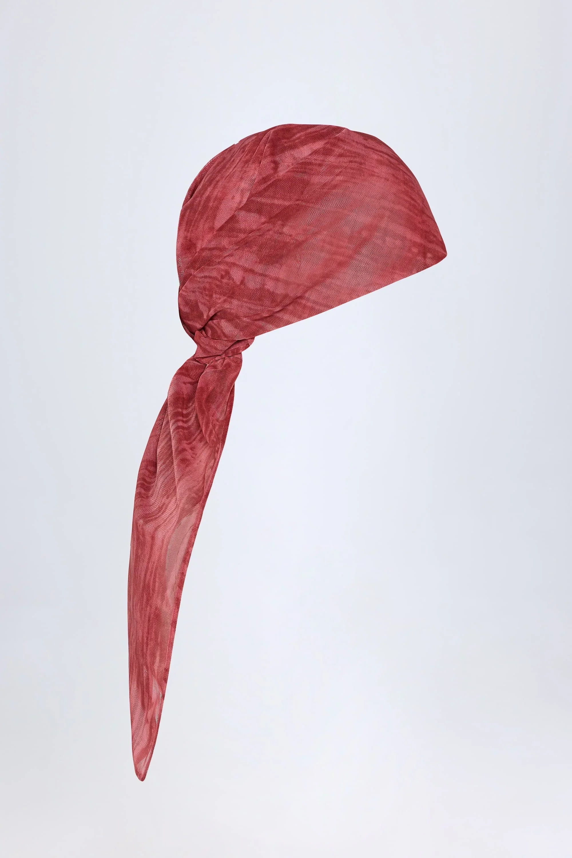 Headscarf in Red Print