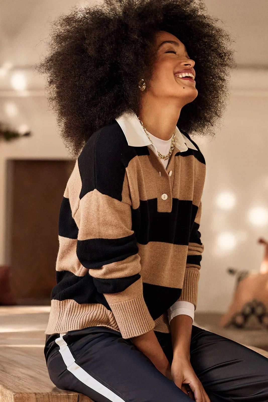 Rilo Rib Long Sleeve Top
