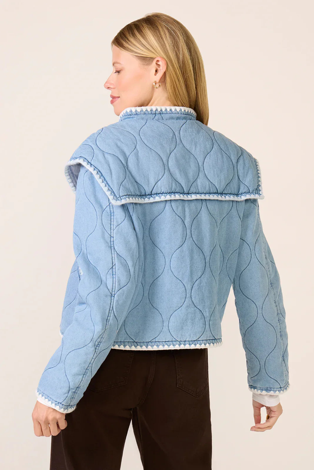 Denim Quilted Jacket