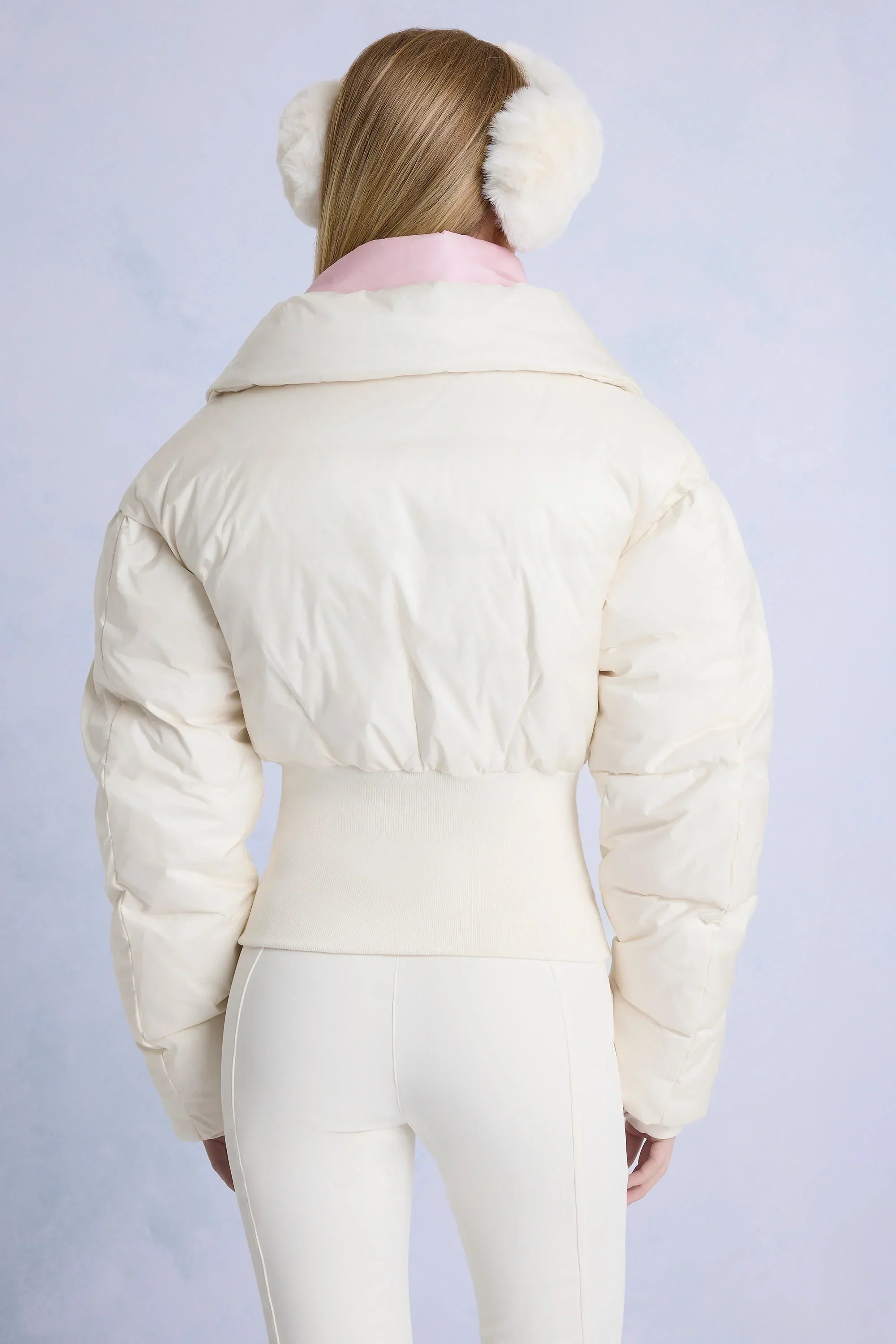 Waterproof Layered Ski Jacket in Ice