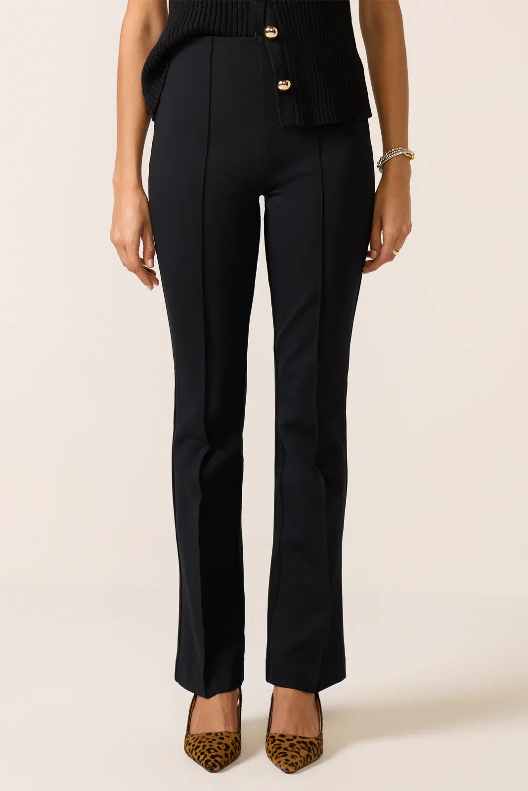 Ponte Micro Flare Pant