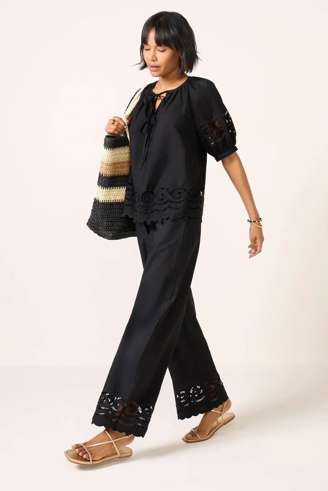 Henrick Wide Leg Pant