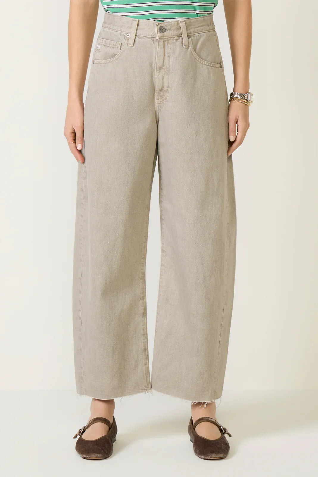 Hattie Barrel Cropped Jean